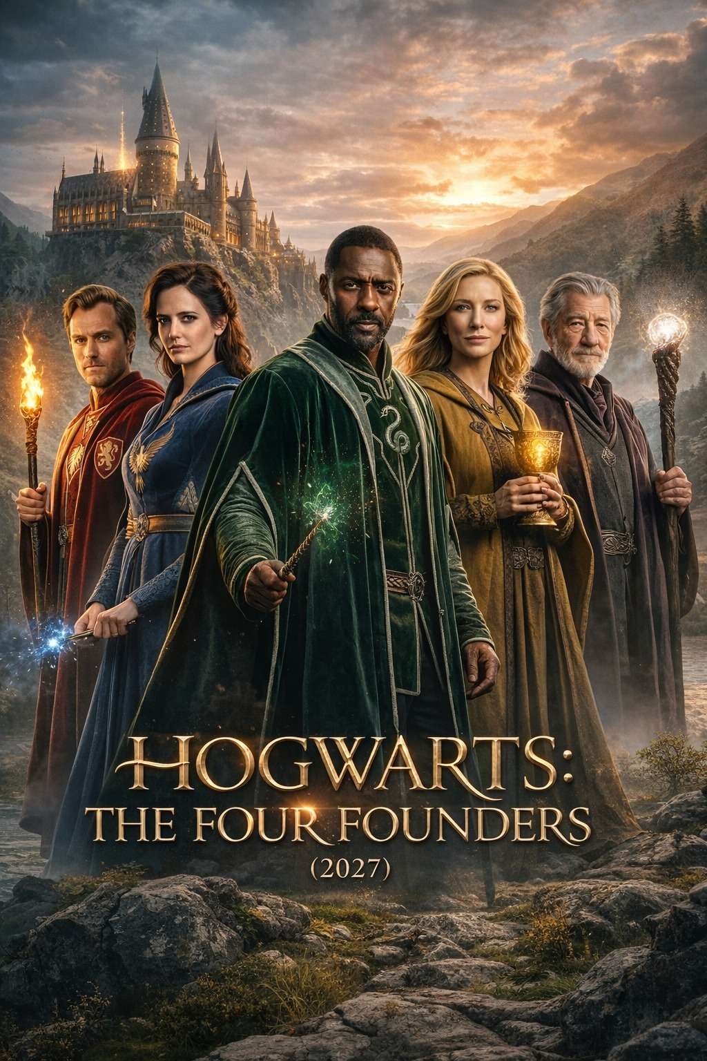 HOGWARTS: THE FOUR FOUNDERS